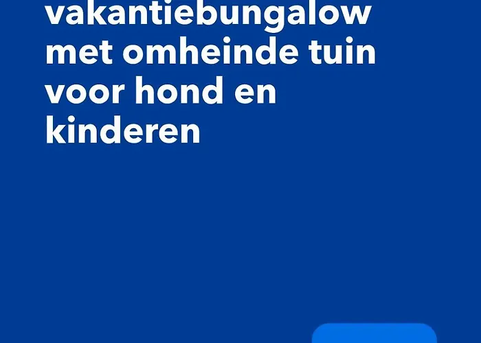 Luxe Vakantiebungalow Rust, Ruimte En Privacy * Dirkshorn